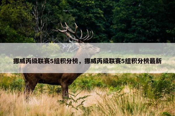 挪威丙级联赛5组积分榜，挪威丙级联赛5组积分榜最新