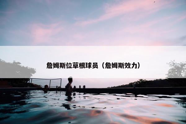 詹姆斯位草根球员（詹姆斯效力）