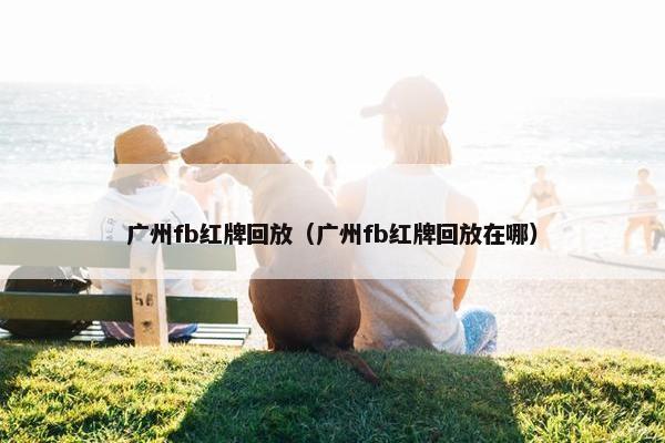 广州fb红牌回放（广州fb红牌回放在哪）