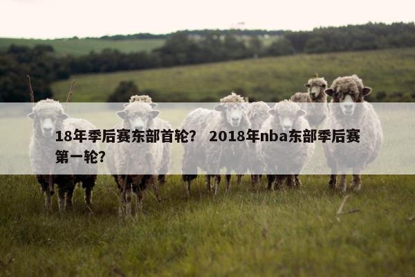 18年季后赛东部首轮？ 2018年nba东部季后赛第一轮？