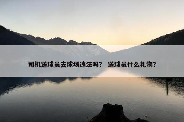 司机送球员去球场违法吗？ 送球员什么礼物？
