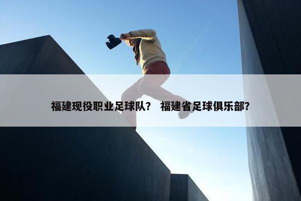 福建现役职业足球队？ 福建省足球俱乐部？