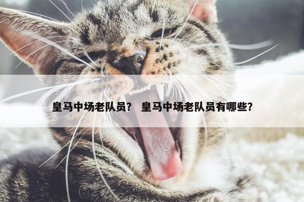 皇马中场老队员？ 皇马中场老队员有哪些？
