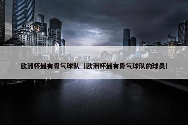 欧洲杯最有骨气球队（欧洲杯最有骨气球队的球员）