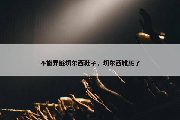 不能弄脏切尔西鞋子，切尔西靴脏了