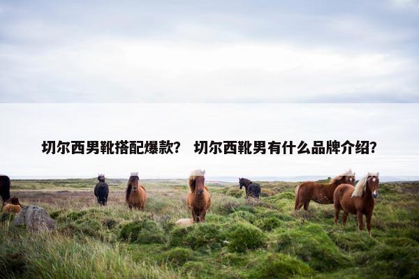 切尔西男靴搭配爆款？ 切尔西靴男有什么品牌介绍？