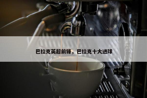 巴拉克英超前锋，巴拉克十大进球