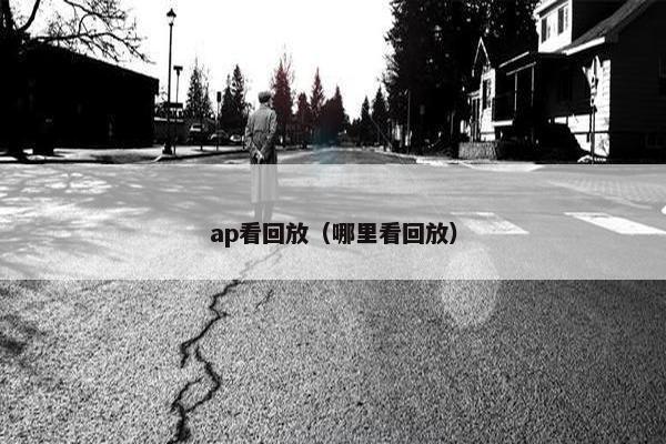 ap看回放（哪里看回放）