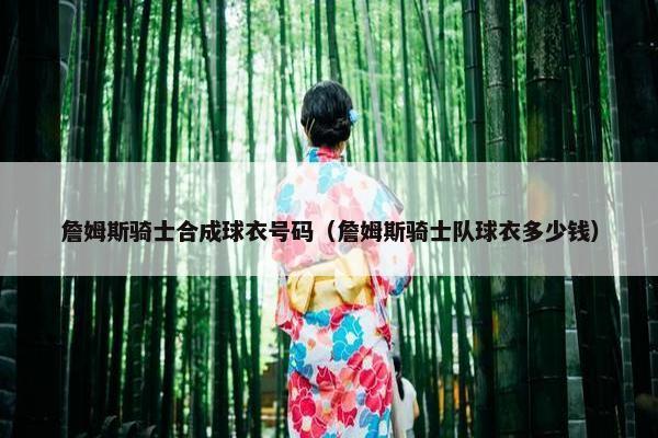 詹姆斯骑士合成球衣号码（詹姆斯骑士队球衣多少钱）
