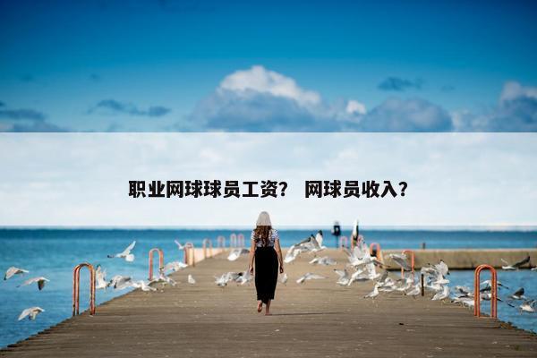 职业网球球员工资？ 网球员收入？
