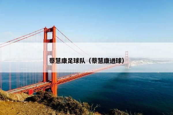 蔡慧康足球队（蔡慧康进球）