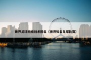 世界足球网络战术排名（世界知名足球比赛）