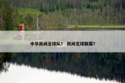 中华民间足球队？ 民间足球联赛？