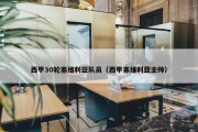 西甲30轮塞维利亚队员（西甲塞维利亚主帅）