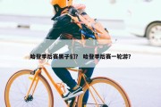 哈登季后赛黑子们？ 哈登季后赛一轮游？