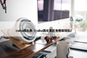 cuba西北表（cuba西北赛区有哪些球队）