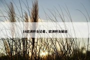 16欧洲杯女记者，欧洲杯女解说