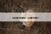 Allin哪个足球队？ ind哪个球队？