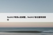 fm2017球员心态调整，fm2017各位置球员排行