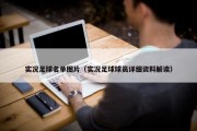 实况足球名单图片（实况足球球员详细资料解读）
