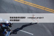 软皮软底切尔西男？ common project 切尔西鞋底？