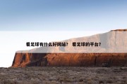 看足球有什么好网站？ 看足球的平台？