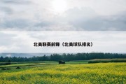 北美联赛前锋（北美球队排名）