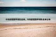 今年欧冠西甲球队名单，今年欧冠西甲球队名单公布
