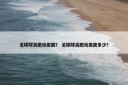 足球球员跑动距离？ 足球球员跑动距离多少？