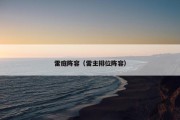 雷庭阵容（雷主排位阵容）