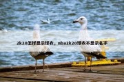 2k20怎样显示球衣，nba2k20球衣不显示名字