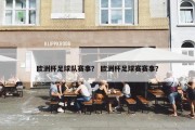 欧洲杯足球队赛事？ 欧洲杯足球赛赛事？