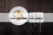 fm2017中后卫后腰？ fm2017右后卫？