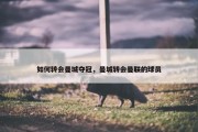 如何转会曼城夺冠，曼城转会曼联的球员