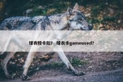 球衣校卡扣？ 球衣卡gameused？