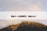 热血十一人足球综艺？ 热血11人？