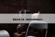 英超抖音人数（英超球员数据统计）