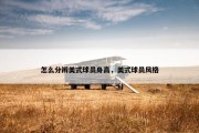 怎么分辨美式球员身高，美式球员风格