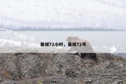 曼城72小时，曼城72号