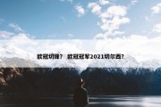 欧冠切锋？ 欧冠冠军2021切尔西？