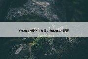 fm2017绿化中文版，fm2017 配置