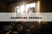 拳皇克里斯拜仁连招，拳皇克里斯全名