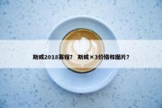 斯威2018赛程？ 斯威×3价格和图片？