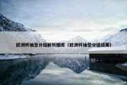 欧洲杯抽签分组解析图库（欧洲杯抽签分组结果）