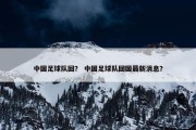 中国足球队回？ 中国足球队回国最新消息？