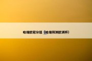 哈维欧冠分组（哈维预测欧洲杯）