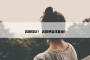 宾阳球队？ 宾阳吧篮球直播？