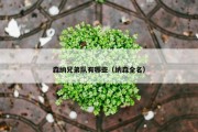 森纳兄弟队有哪些（纳森全名）