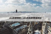 nba总进球排行（nba历史进球数量排名）