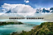 足球经理怎么打字？ 足球经理怎么调中文？